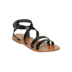 White Sun - Sandales Lesia - Black Buff - Black