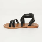 White Sun - Sandales Lesia - Black Buff - Black
