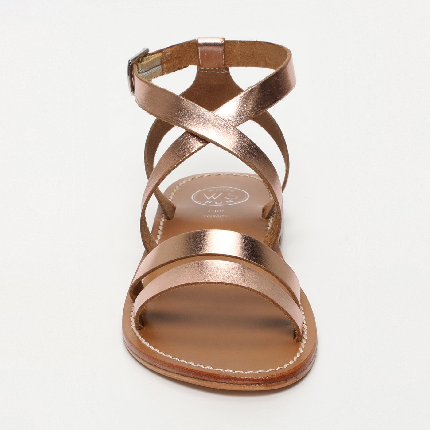 White Sun - Sandalias Lesia - Rosegold Buff - Rosegold