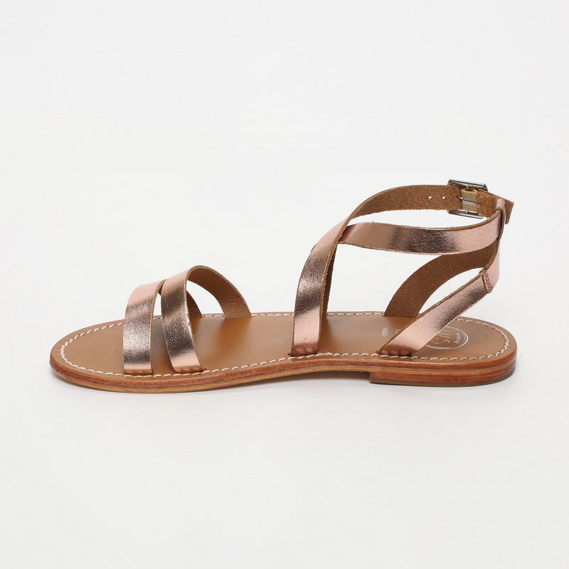 White Sun - Sandales Lesia - Rosegold Buff - Rosegold