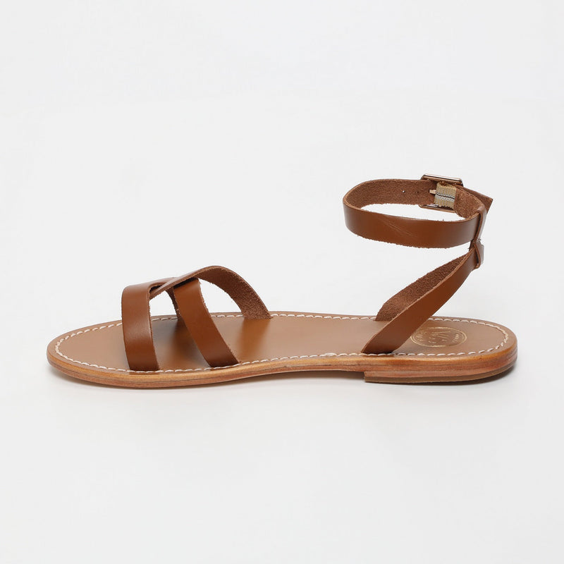 Sol Blanco - Sandalias Dario - Marrón Buff - Marrón