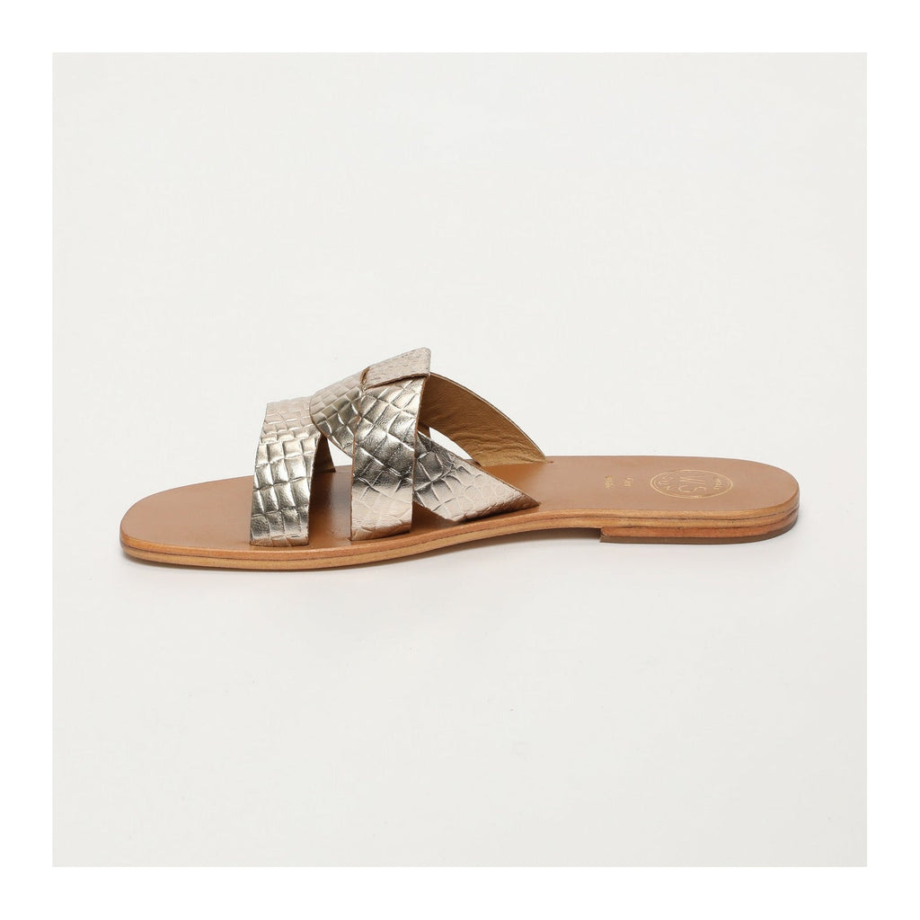 White Sun - Mules Noham - Gold