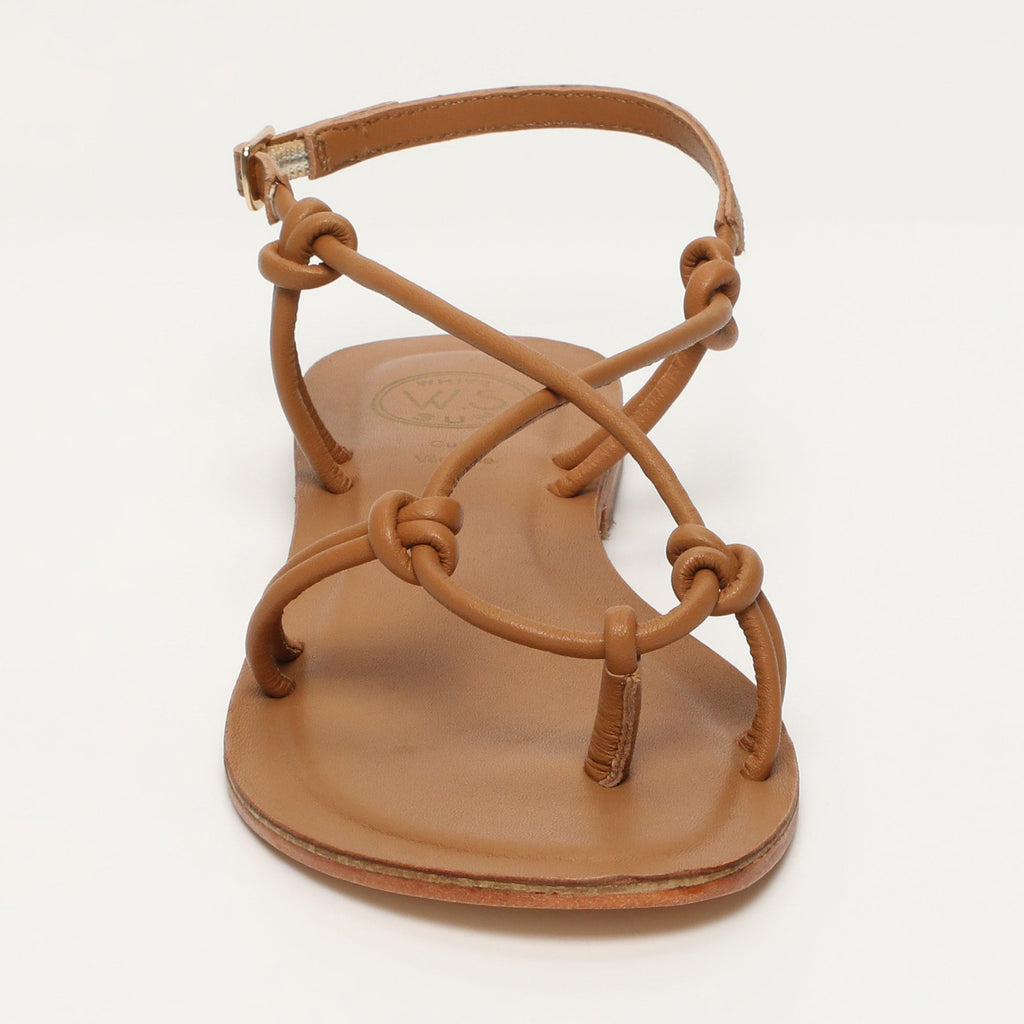 White Sun - Sandalias Planas Alimer - Light Tan