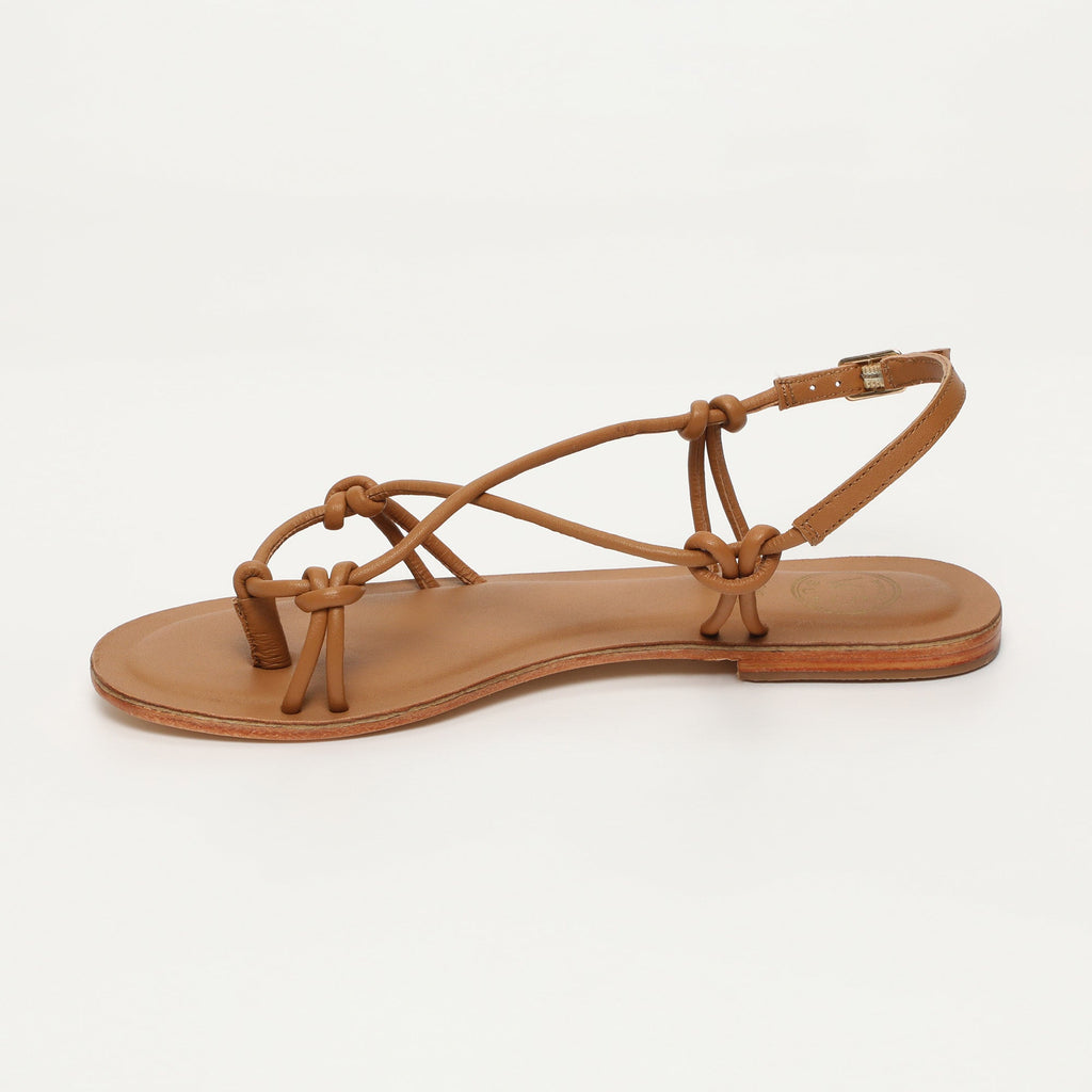 White Sun - Sandalias Planas Alimer - Light Tan