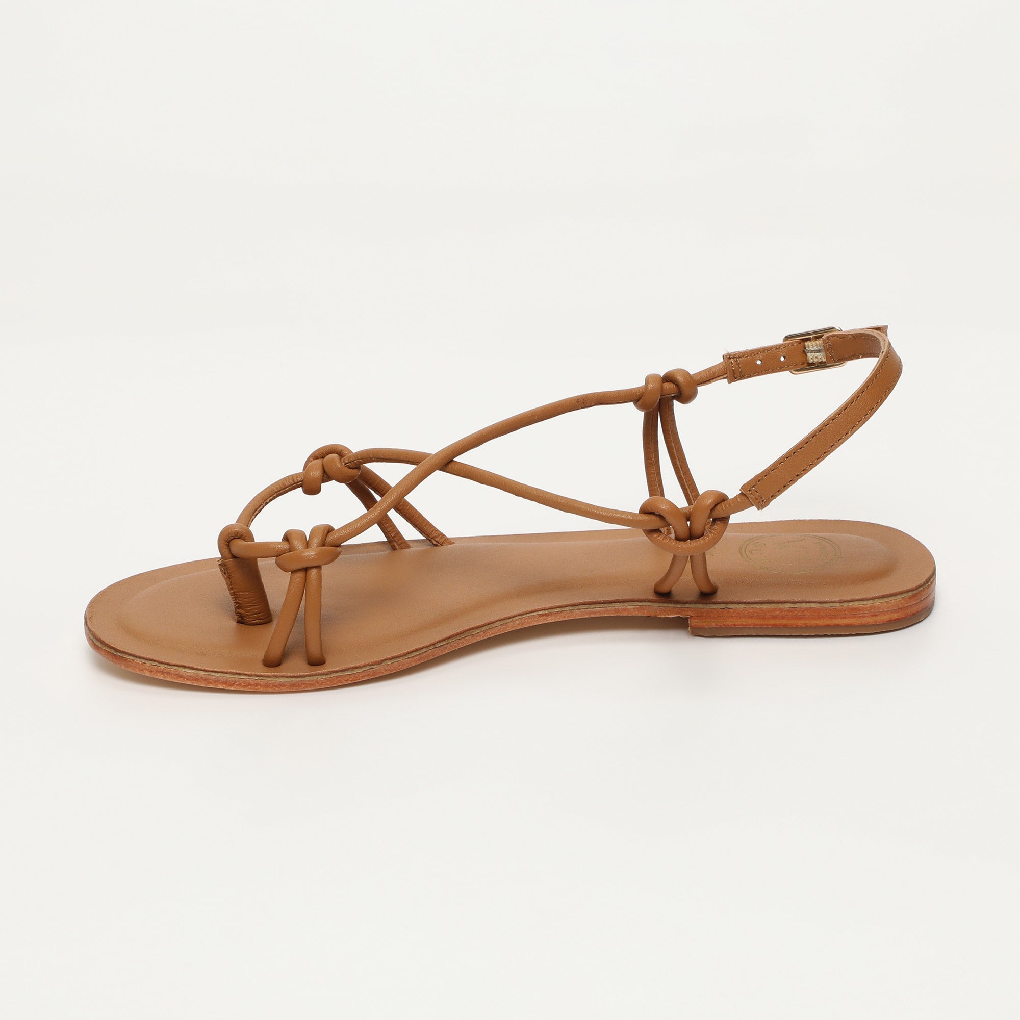 White Sun - Sandalias Planas Alimer - Light Tan