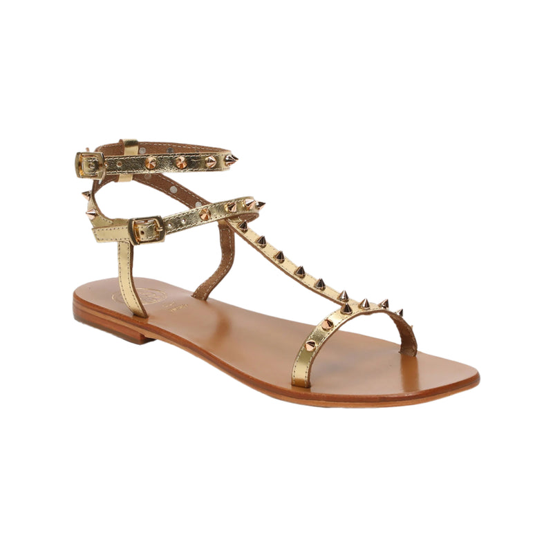 Fareani Sandals - Dark Gold