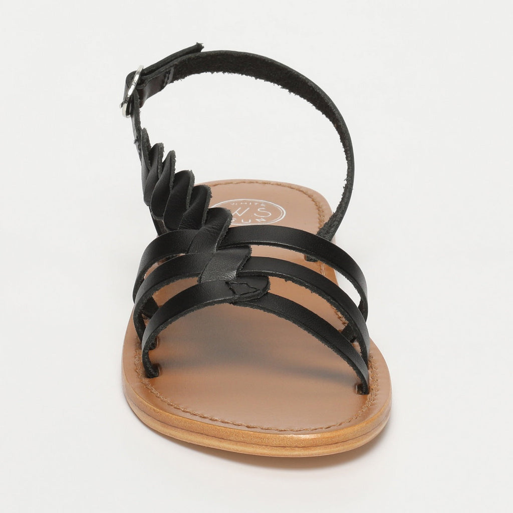 Satyre Sandals - Black Buff - Black