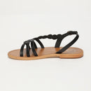 White Sun - Sandales Satyre - Black Buff - Black