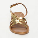 Sol Blanco - Sandalias Satyr - Buff Oro Oscuro - Oro Oscuro