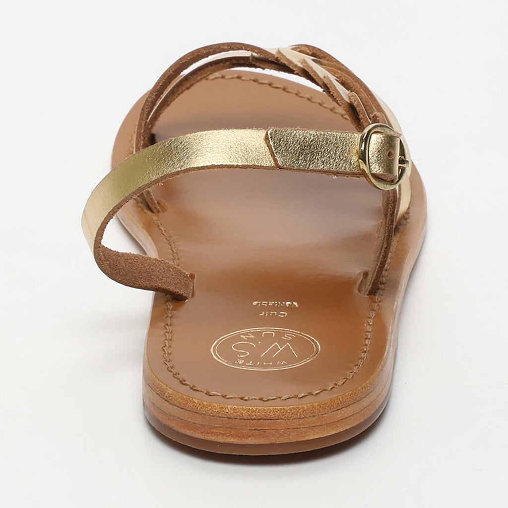 Sandalias Satyre - Dark Gold Buff - Dark Gold