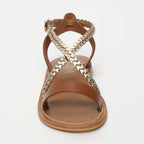 Sandalias Talia - Dorado y Camel