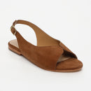 White Sun - Sandales Charly - Camel Goat Suede - Camel