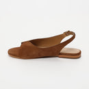 White Sun - Sandales Charly - Camel Goat Suede - Camel