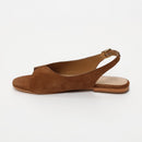 Sol Blanco - Sandalias Charly - Ante Cabra Camel - Camel