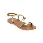 Sandalias Hoani - Goat Dark Gold - Dorado