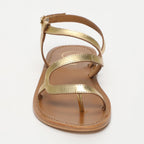 Sandalias Hoani - Goat Dark Gold - Dorado