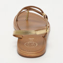White Sun - Hoani Sandals - Goat Dark Gold - Gold