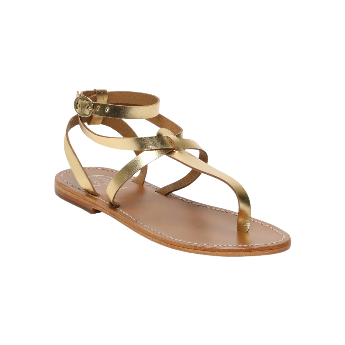Esther Sandals - Dark Gold Buff - Dark Gold