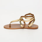 Esther Sandals - Dark Gold Buff - Dark Gold