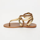 Sol Blanco - Sandalias Esther - Buff Dorado Oscuro - Dorado Oscuro