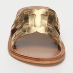 White Sun - Mules Arezu - Dark Gold Buff - Dorado
