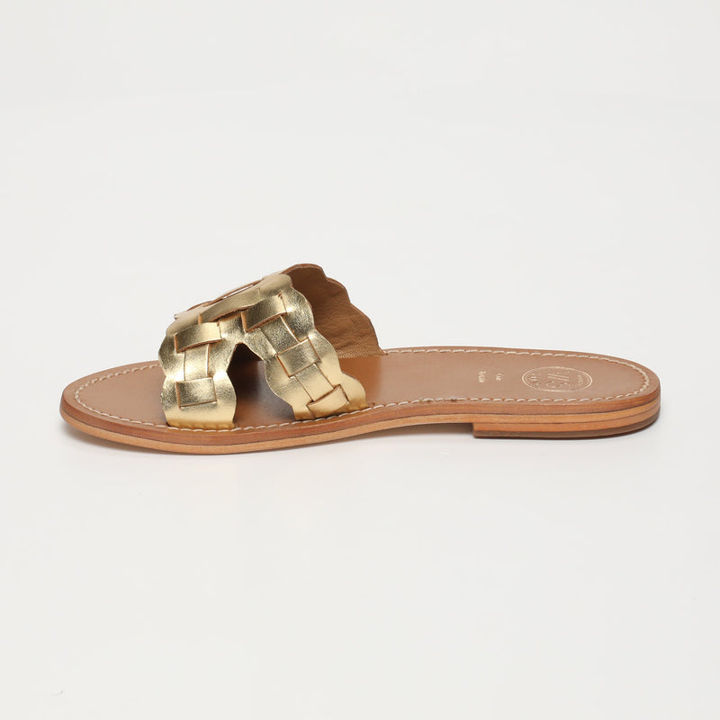 Sol Blanco - Mules Arezu - Buff Dorado Oscuro - Dorado