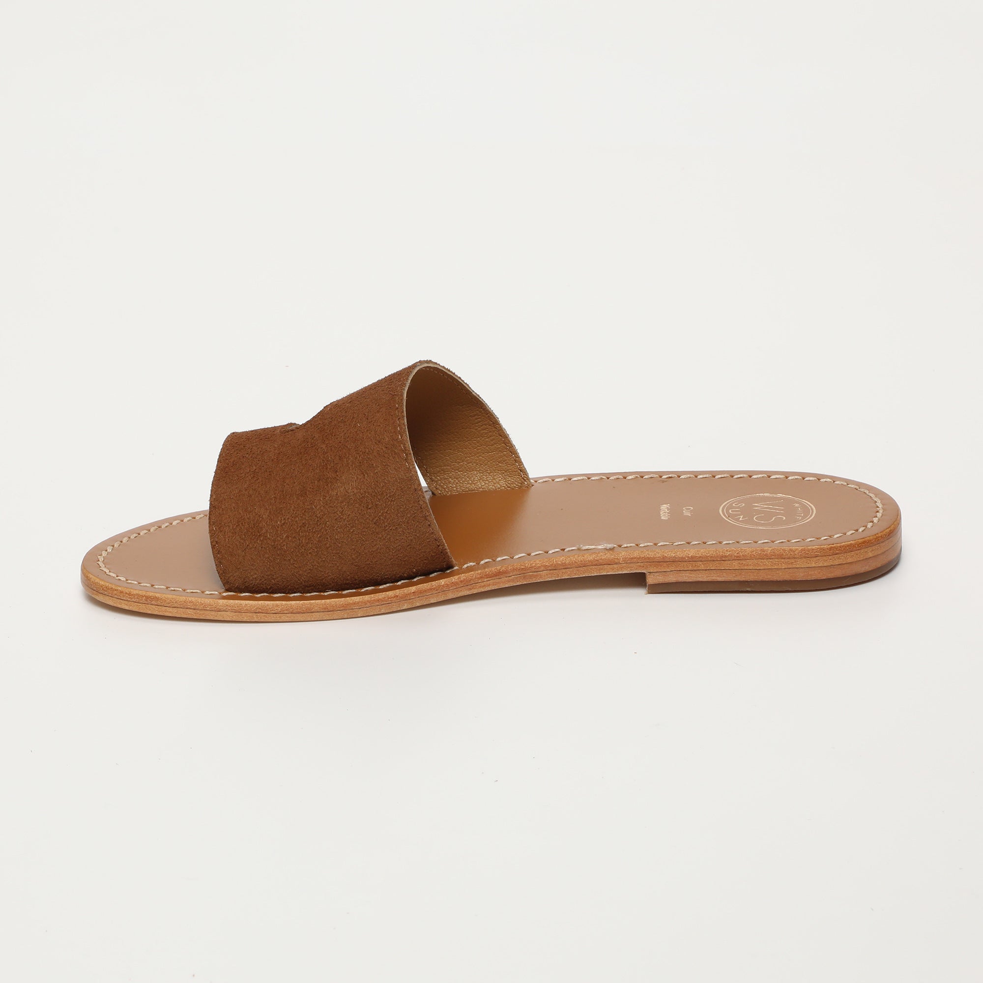 White Sun - Mules Therese - Ante de cabra camel - Camel