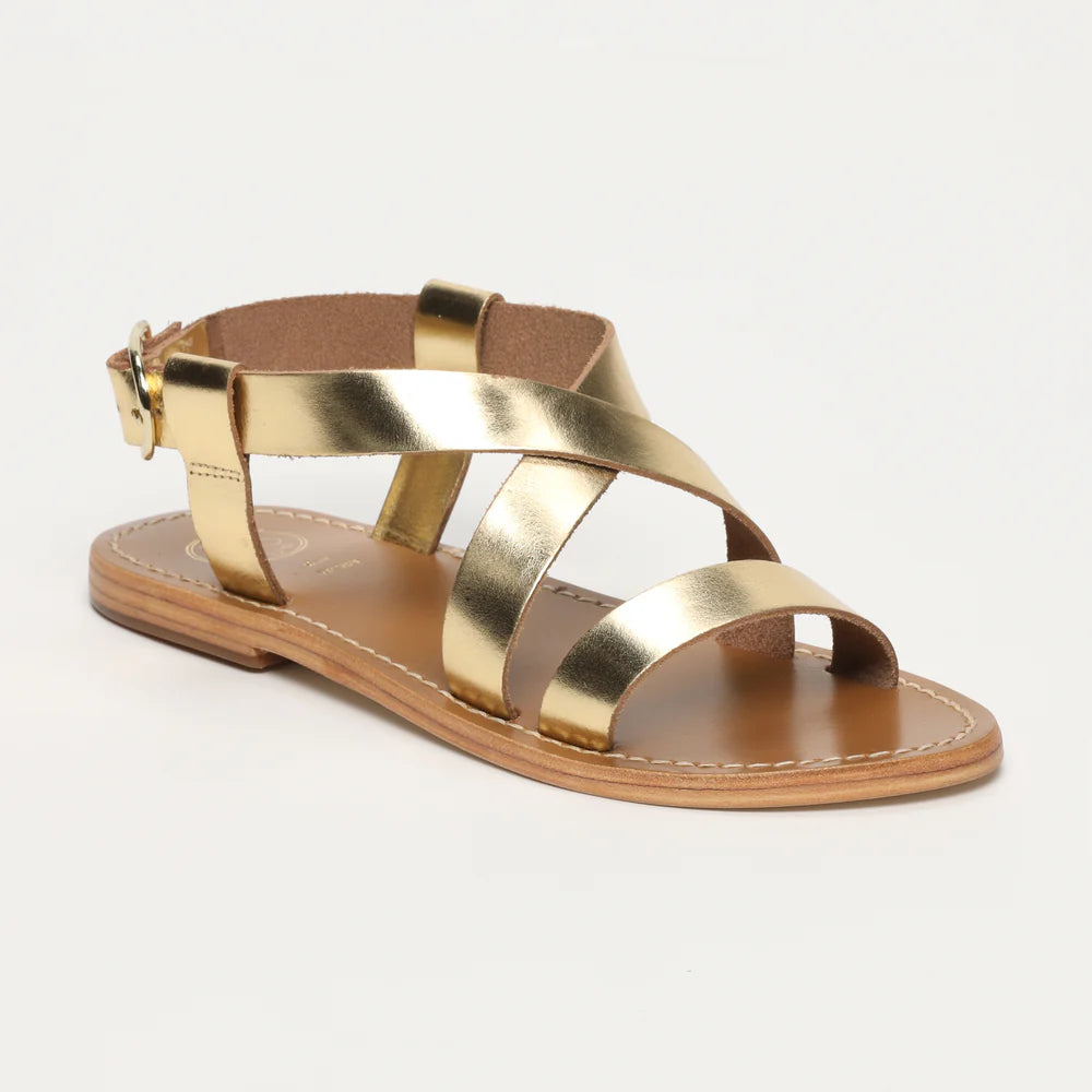 Sandalias Tenzin - Dorado