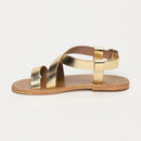 White Sun - Tenzin Sandals - Gold Buff - Gold