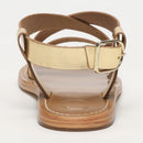 White Sun - Tenzin Sandals - Gold Buff - Gold