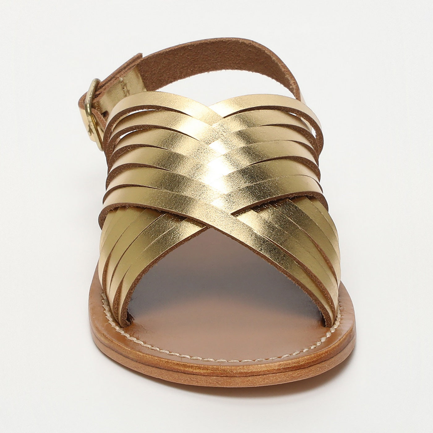 White Sun - Sandalias Trinity - Dark Gold Buff - Dark Gold