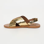 Trinity Sandals - Dark Gold