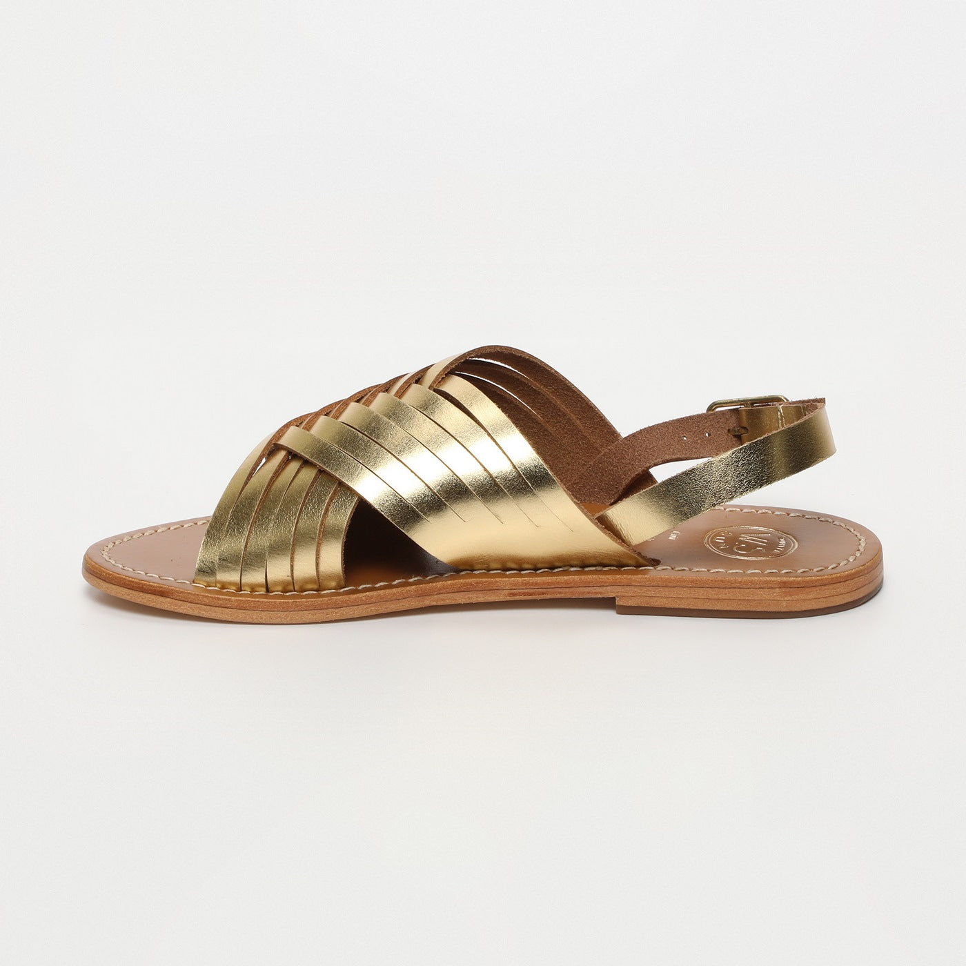 Trinity Sandals - Dark Gold