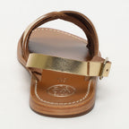 Trinity Sandals - Dark Gold