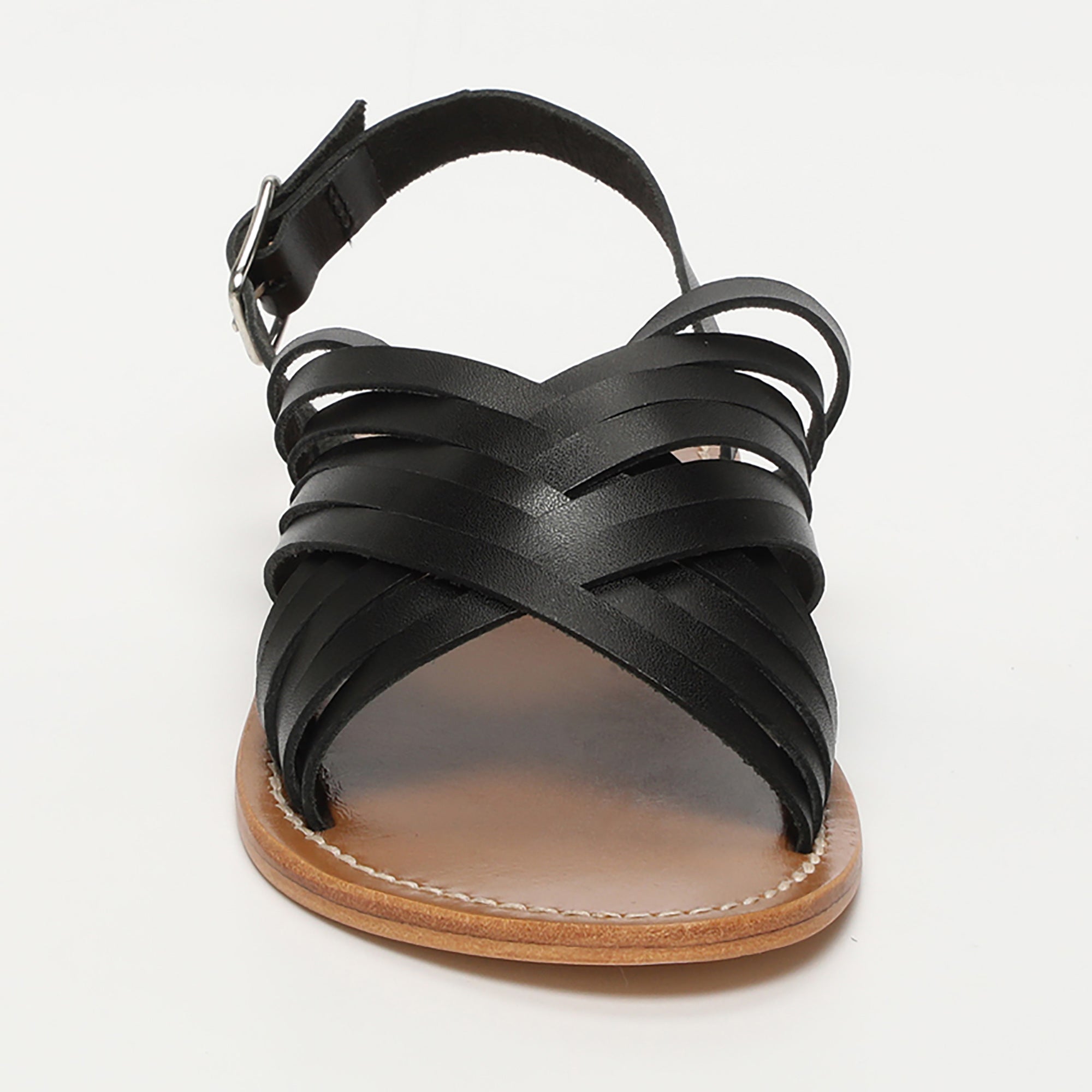 White Sun - Trinity Sandals - Black Buff - Black