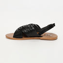 White Sun - Sandales Trinity - Black Buff - Black