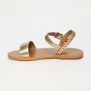 Sandalias Tahlia - Oro oscuro