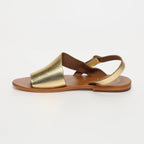 White Sun - Teyana Sandals - Dark Gold Buff - Gold