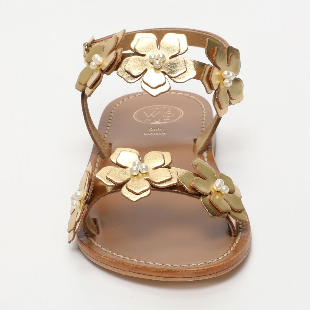 Mules Babita - Dark Gold