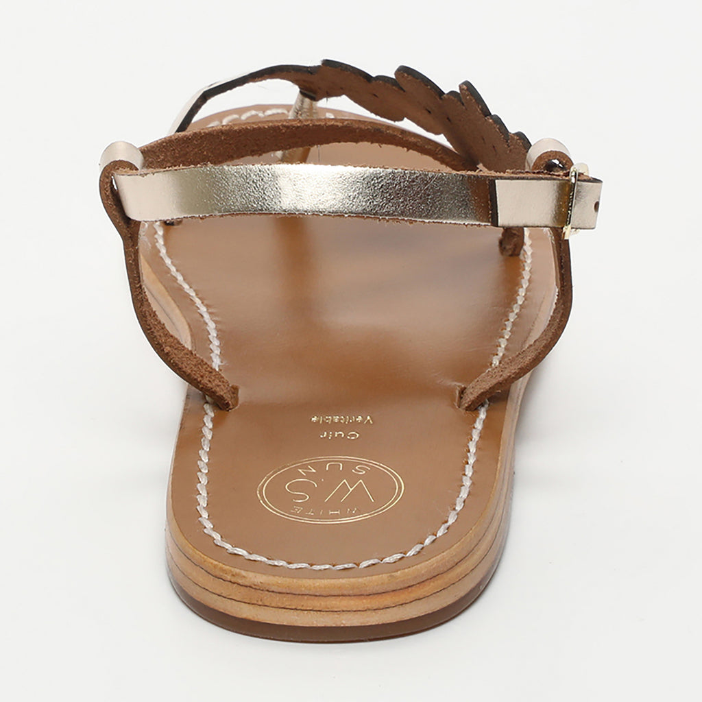 Babli Sandals - Gold