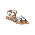 Sandalias Bharavi - Silver Goat Leather - Silver