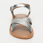 Bharavi Sandals - Silver