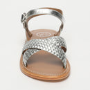 Bharavi Sandals - Silver