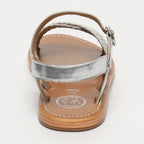 Sandalias Bharavi - Silver Goat Leather - Silver
