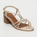 Sandales A Talons Darshana - Platinium