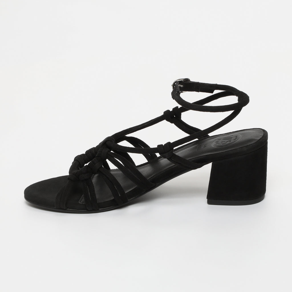 Deekshitha Heeled Sandals - Black