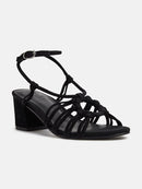 Deekshitha Sandals - Black