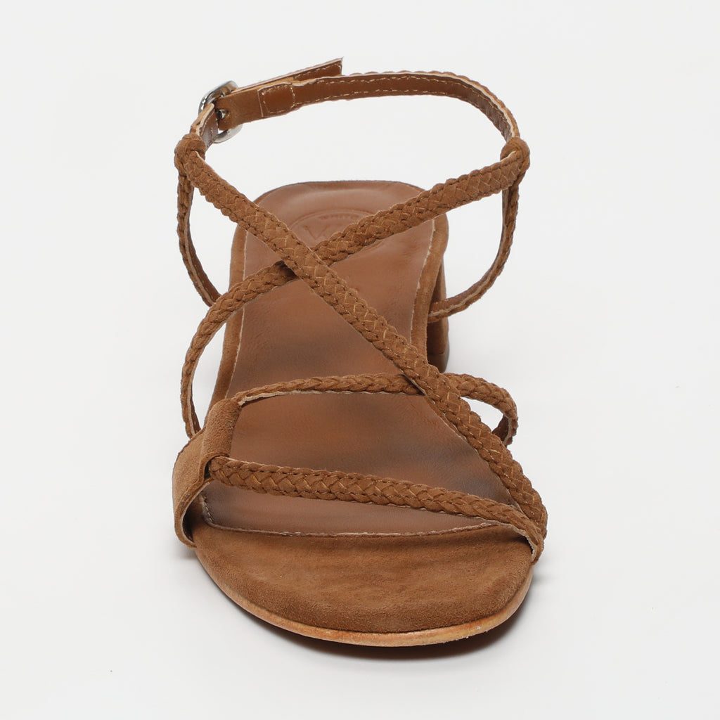 Deepakala Heeled Sandals - Camel