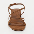 Deepakala Heeled Sandals - Camel