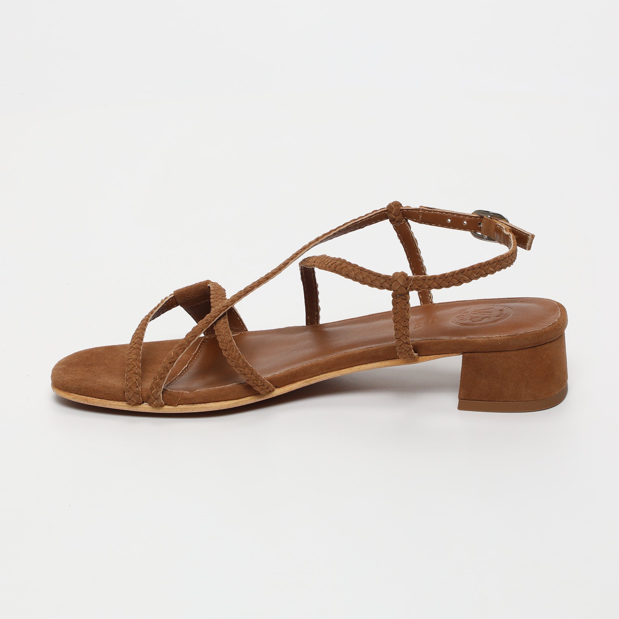 Deepakala Heeled Sandals - Camel